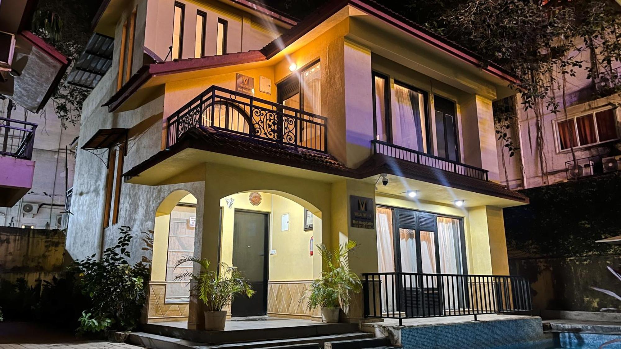 Villa M - Lagoon 4 Calangute 3Bhk Pool Facing, Breakfast Included Олд Гоа Екстериор снимка