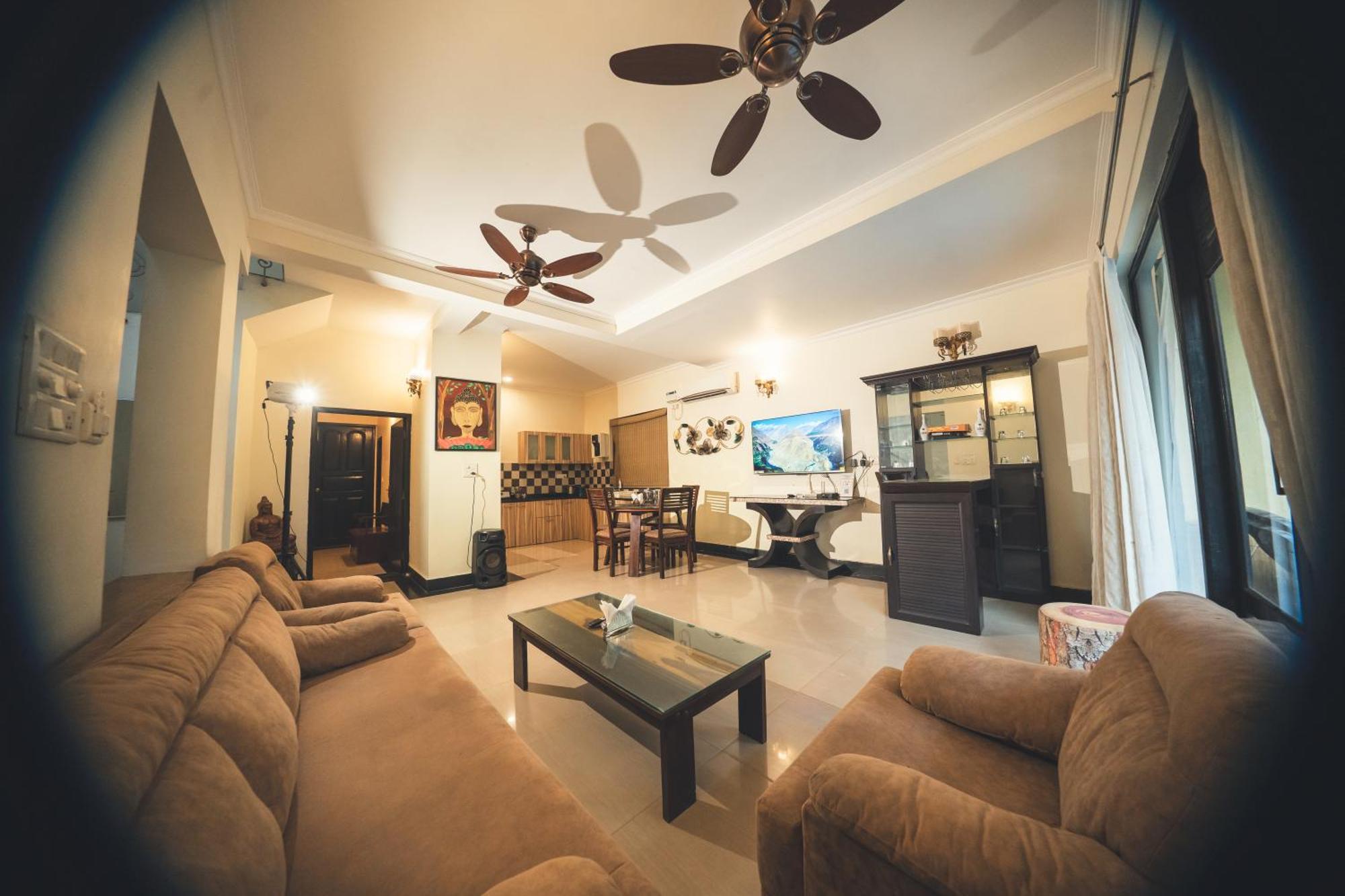 Villa M - Lagoon 4 Calangute 3Bhk Pool Facing, Breakfast Included Олд Гоа Екстериор снимка