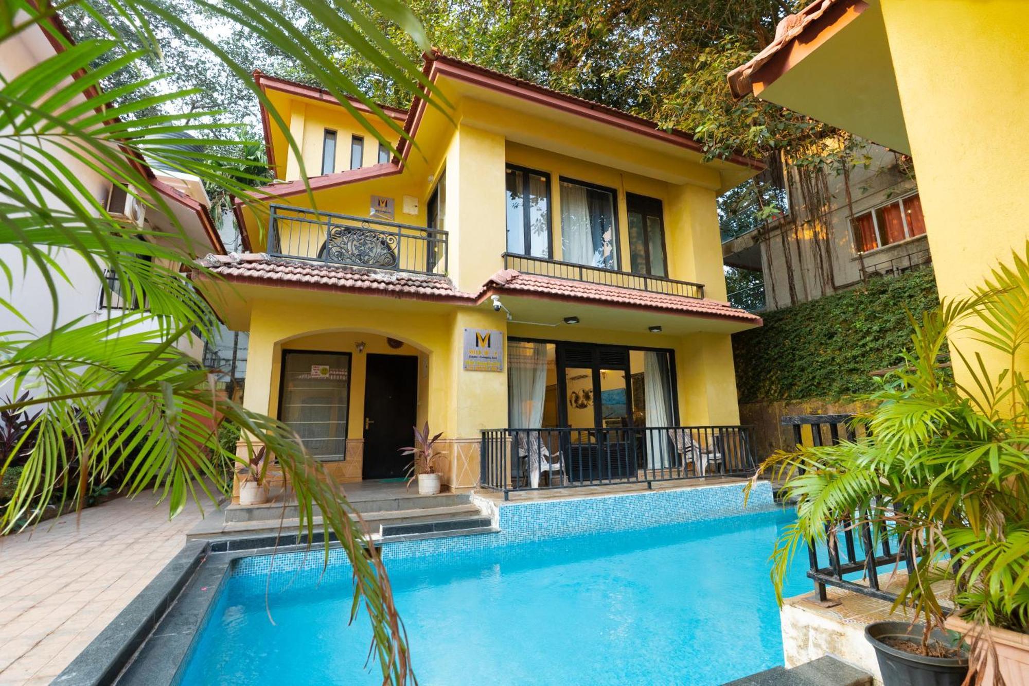 Villa M - Lagoon 4 Calangute 3Bhk Pool Facing, Breakfast Included Олд Гоа Екстериор снимка
