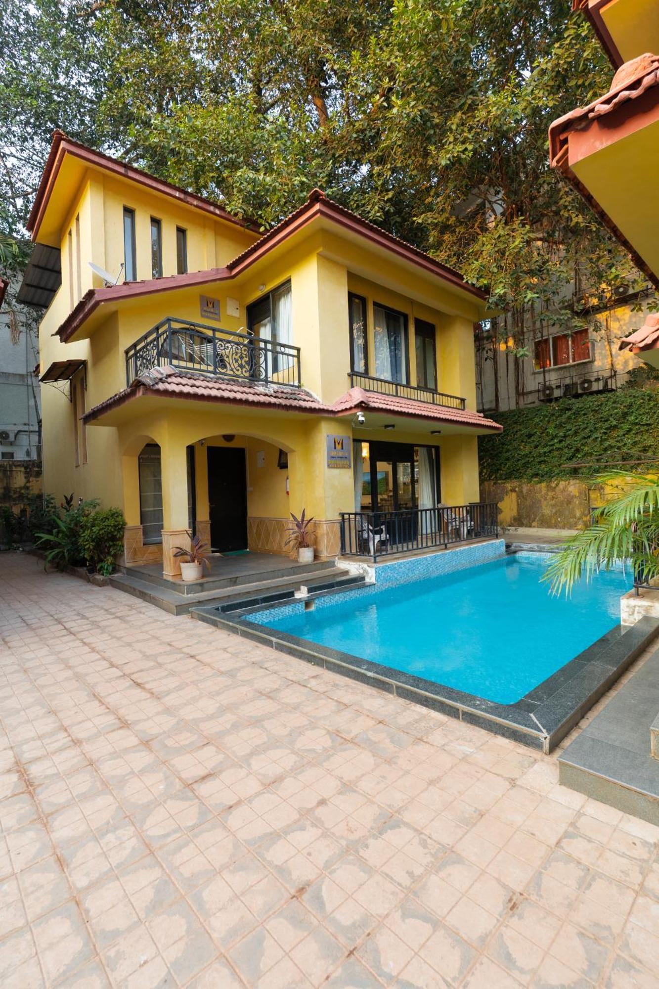 Villa M - Lagoon 4 Calangute 3Bhk Pool Facing, Breakfast Included Олд Гоа Екстериор снимка