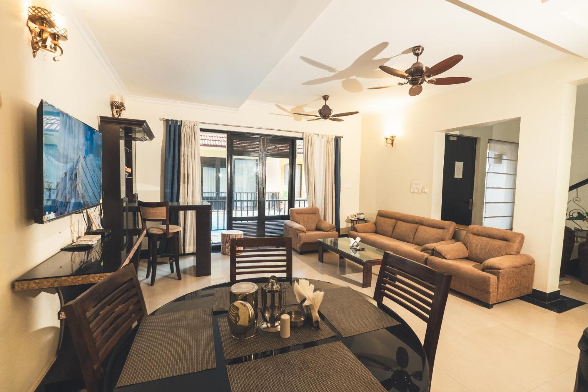 Villa M - Lagoon 4 Calangute 3Bhk Pool Facing, Breakfast Included Олд Гоа Екстериор снимка