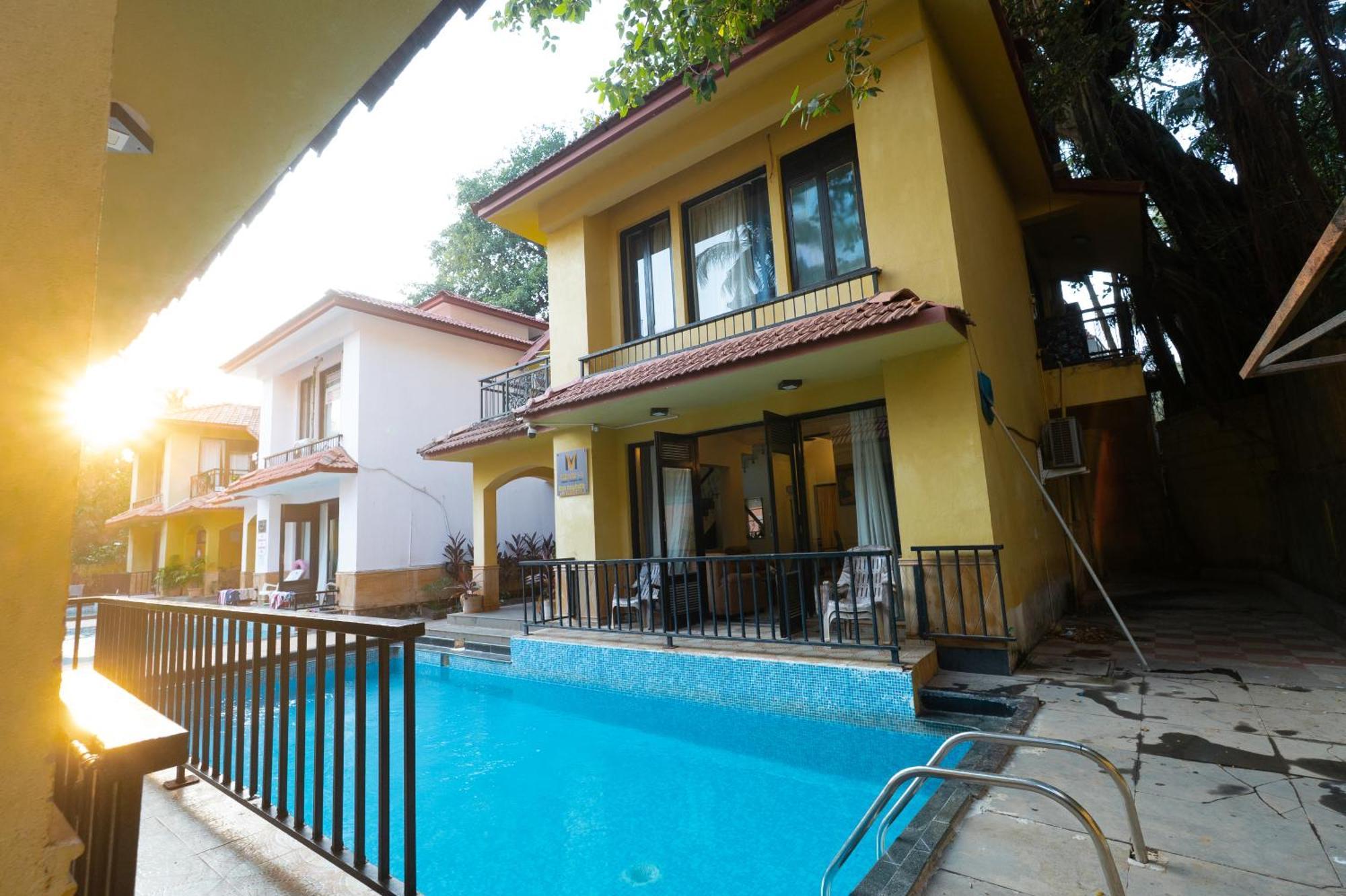 Villa M - Lagoon 4 Calangute 3Bhk Pool Facing, Breakfast Included Олд Гоа Екстериор снимка