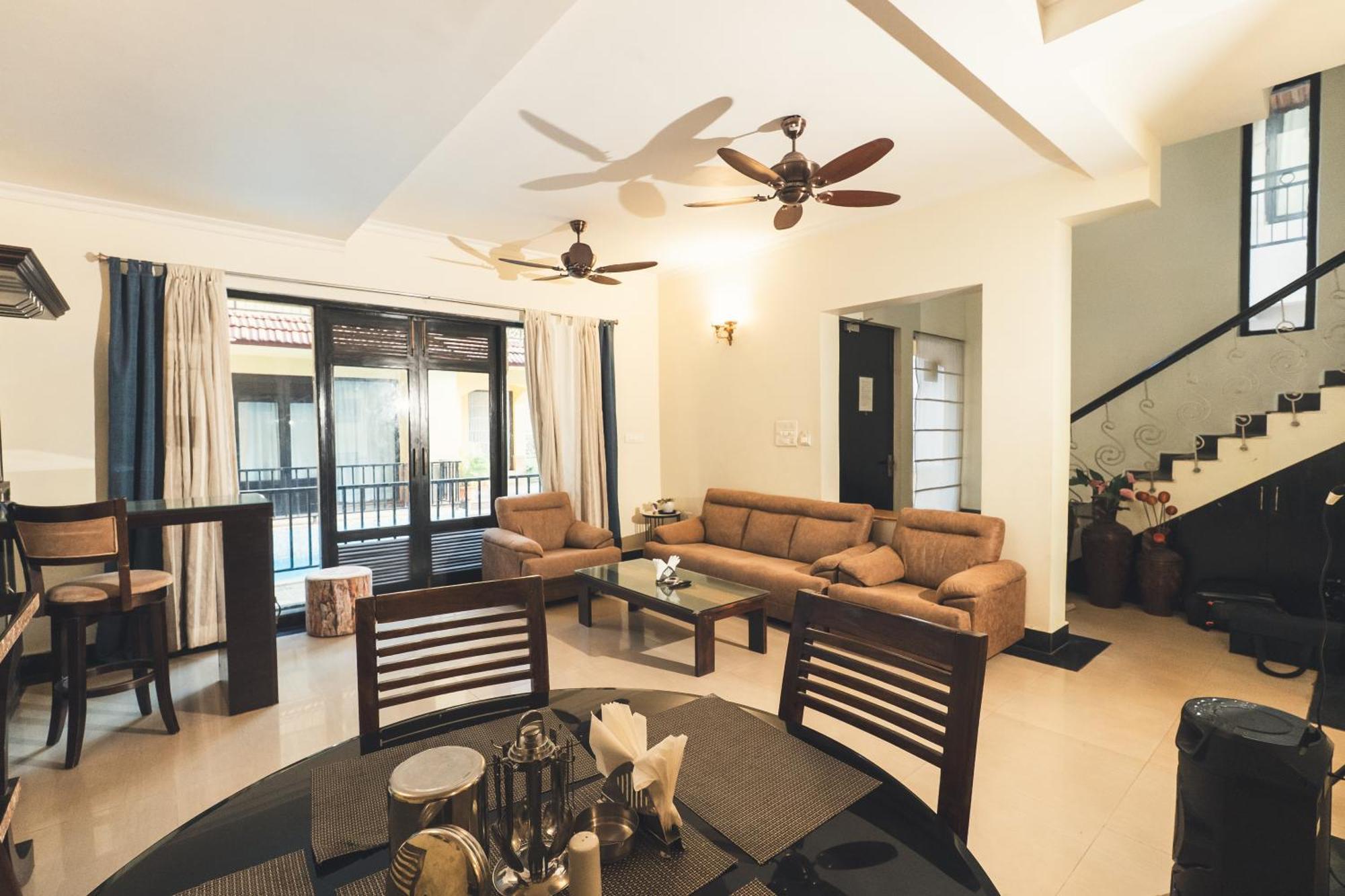 Villa M - Lagoon 4 Calangute 3Bhk Pool Facing, Breakfast Included Олд Гоа Екстериор снимка