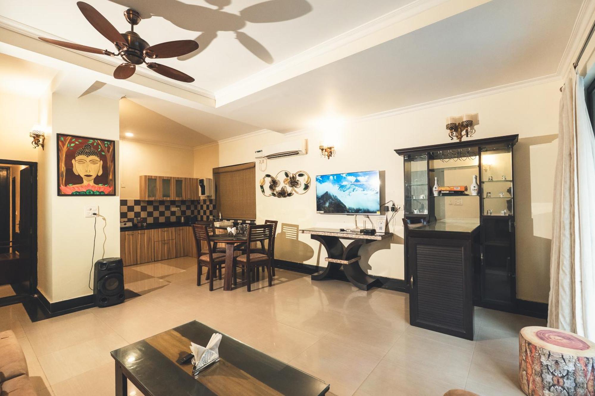 Villa M - Lagoon 4 Calangute 3Bhk Pool Facing, Breakfast Included Олд Гоа Екстериор снимка