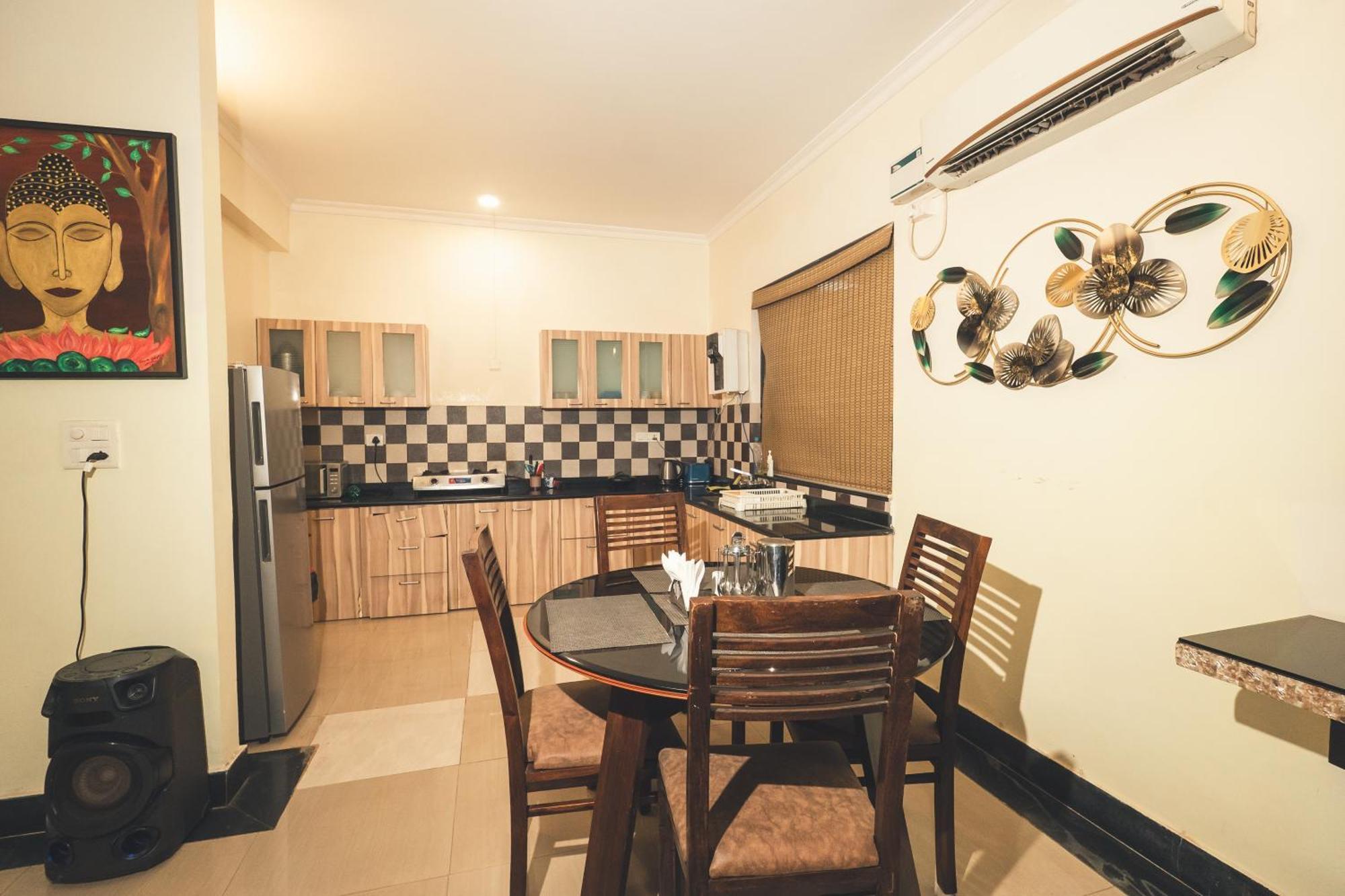 Villa M - Lagoon 4 Calangute 3Bhk Pool Facing, Breakfast Included Олд Гоа Екстериор снимка